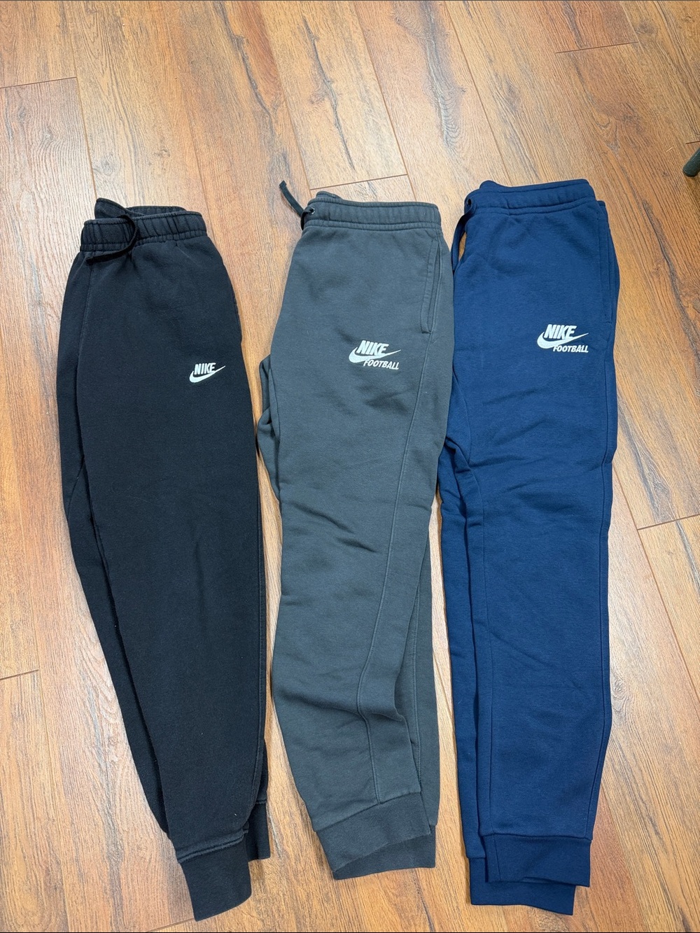 Nike Men's Sweatpants Trio - Black, Gray, Navy